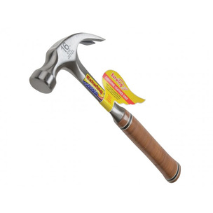 Estwing E16C 16oz Curved Claw Hammer - Leather Grip