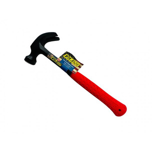 Estwing E320CRED 20oz Curved Claw Hammer - Red Nylon Grip