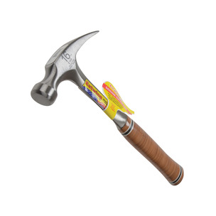 Estwing E16S 16oz Straight Claw Hammer - Leather Grip 
