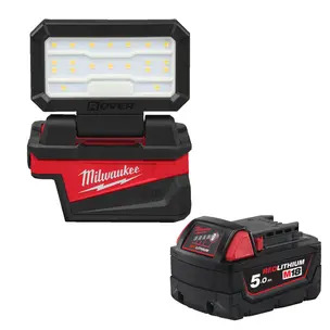 Milwaukee M18ALIS-0 18v Service Area Light & 5.0ah Battery