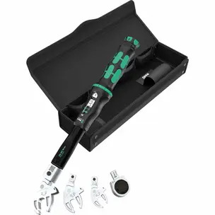 Wera 05136062001 9558 Torque Set for Pipe Fittings 10-50 Nm - 5 Piece