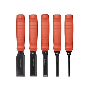 Hultafors 390006 EDC 5pc Scandinavian Butt Chisel Set 