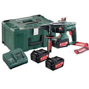 Metabo KHA18LTX 18V Cordless Combination Hammer with 3 x 4.0Ah Batteries & Case