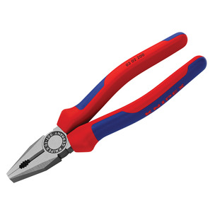 Knipex 0302200 200mm Combination Pliers - Multi Component Grip