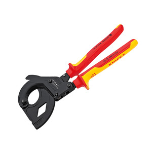 Knipex 9536315 315mm VDE Ratchet Action Cable Cutter 