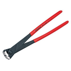Knipex 9911250 250mm High Leverage Concreter's Nippers - Plastic Coated Handles