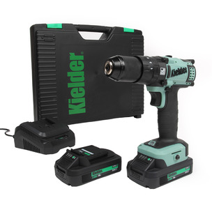 Kielder KWT-014-12 18v 52Nm Combi Drill Kit C/W 2 X 2ah Battery, Charger and Case