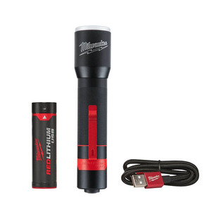 Milwaukee L4FMLED-201 USB Rechargeable Flashlight - 800 Lumen 4933478113 (Include USB cable)