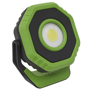 Sealey LED700P 360° 7W COB LED Rechargeable Green Pocket Floodlight with Magnet