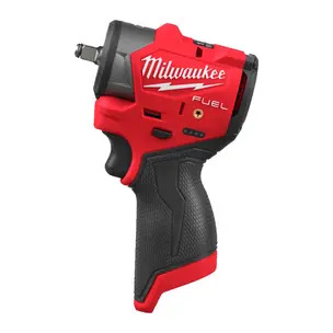 Milwaukee M12FSCIWF38-0 12v Fuel 3/8" Sub Compact Impact Wrench with Friction Ring Naked Milwaukee M12FSCIWF38-0 12v Fuel 3/8" Sub Compact Impact Wrench with Friction Ring Naked
