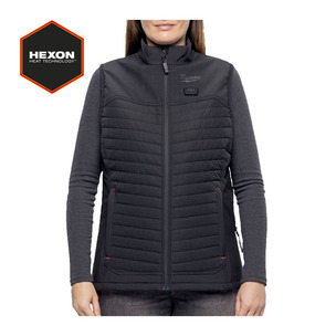 Milwaukee M12HPVLBL3 M12 12v Ladies Heated Puffer Vest - Hexon Heat Technology - Naked