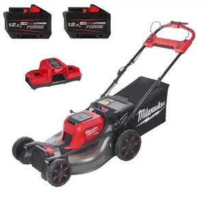 Milwaukee M18F2LM53-122 18v Fuel Dual Battery 53cm Self Propelled Lawn Mower Kit with Forge Batteries