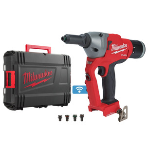 Milwaukee M18ONEFPRT-0X 18v Fuel Cordless Riveter Bluetooth Bare Unit In Case