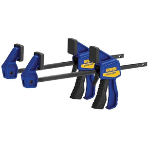 Irwin T530062EL7 4" / 100mm Quick Grip Micro Clamps - Twin Pack