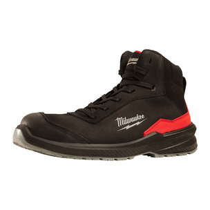 Milwaukee Flextred S3S Safety Boots Black Mid Cut - Size 10