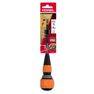 Vessel Ball Grip Ratchet Screwdriver No.2200 - 6x100 125395