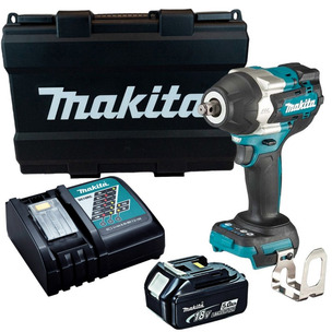 Makita DTW700RT 18v Brushless Impact Wrench Kit - 1 x 5.0ah Battery