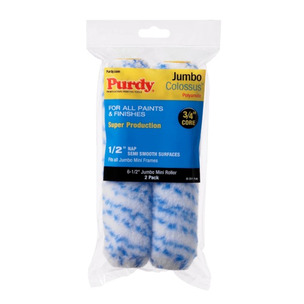 Purdy 140624033 Colossus Jumbo Mini Roller Cover 4.5'' 1/2  - Pack Of 2