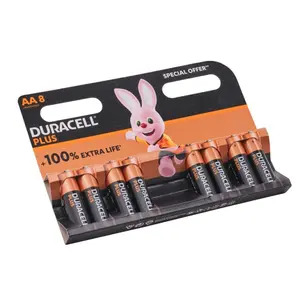 Duracell XMS25DURAA8 AA Plus Power Batteries 8 Pack