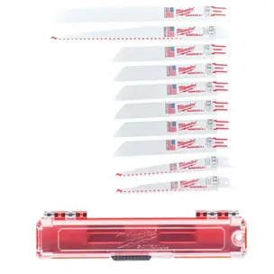 Milwaukee 49472211 10 Piece Sawzall Reciprocating Saw Blade Set