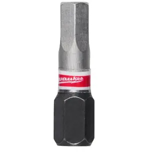 Milwaukee 4932500381 Shockwave Impact Duty Screwdriving Bit Hex 5 25mm - 3 Pack