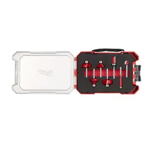 Milwaukee 4932501048 1/4" Router Bit Set - 7 Piece