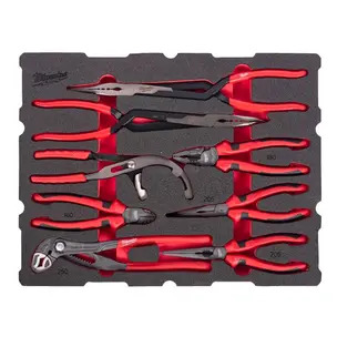 Milwaukee 4932501878 9 Piece Plier Packout Foam Insert Set