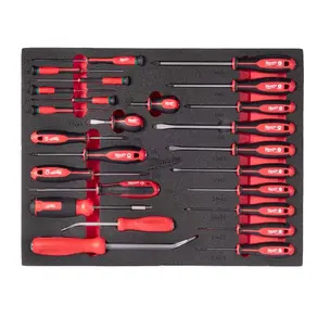 Milwaukee 4932500755 Screwdriver & Prybar Set Foam Insert - 38 Piece