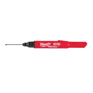 Milwaukee 4932501147 INKZALL Deep Reach Ultra Fine Point Marker Black