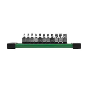 Milwaukee 4932500430  1/4'' Drive Torx Stubby Bit Socket Set - 11 Piece