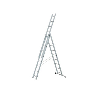 Zarges 48980 Light Trade Combination 3 Part Ladder 3 x 7 Rungs