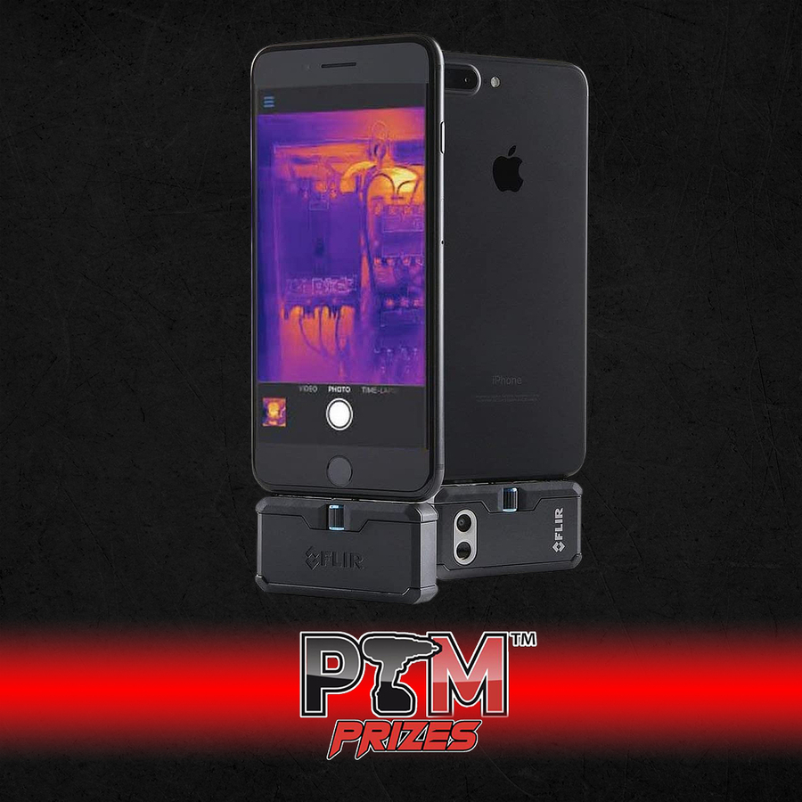 FLIR ONE PRO THERMAL IMAGING CAMERA FOR IOS (IPHONE) PowerToolMate Prizes