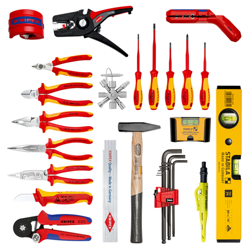Knipex 002150E 23pc Electricians Tool Backpack Modular X18