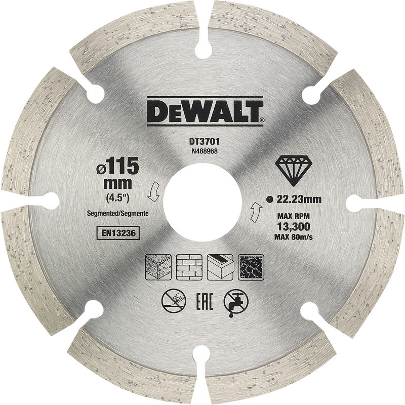 Dewalt DT20455 115mm Diamond Cutting Disc 