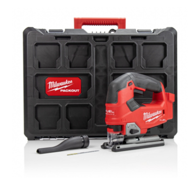 Milwaukee M18FJS0 'FUEL' Cordless Jigsaw with Packout Case
