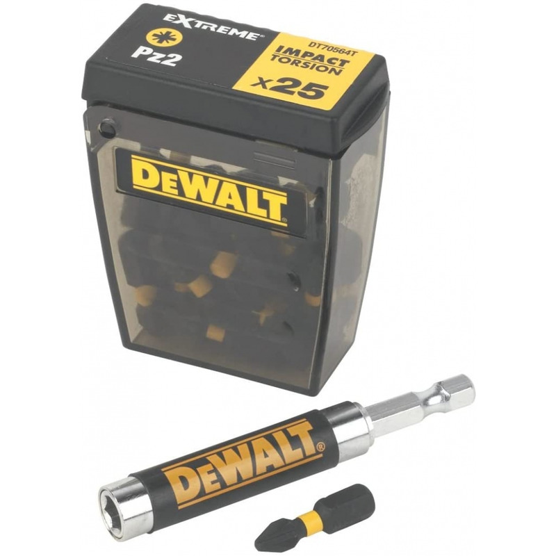 Dewalt PZ2 25mm Impact Screwdriver Bits Powertoolmate