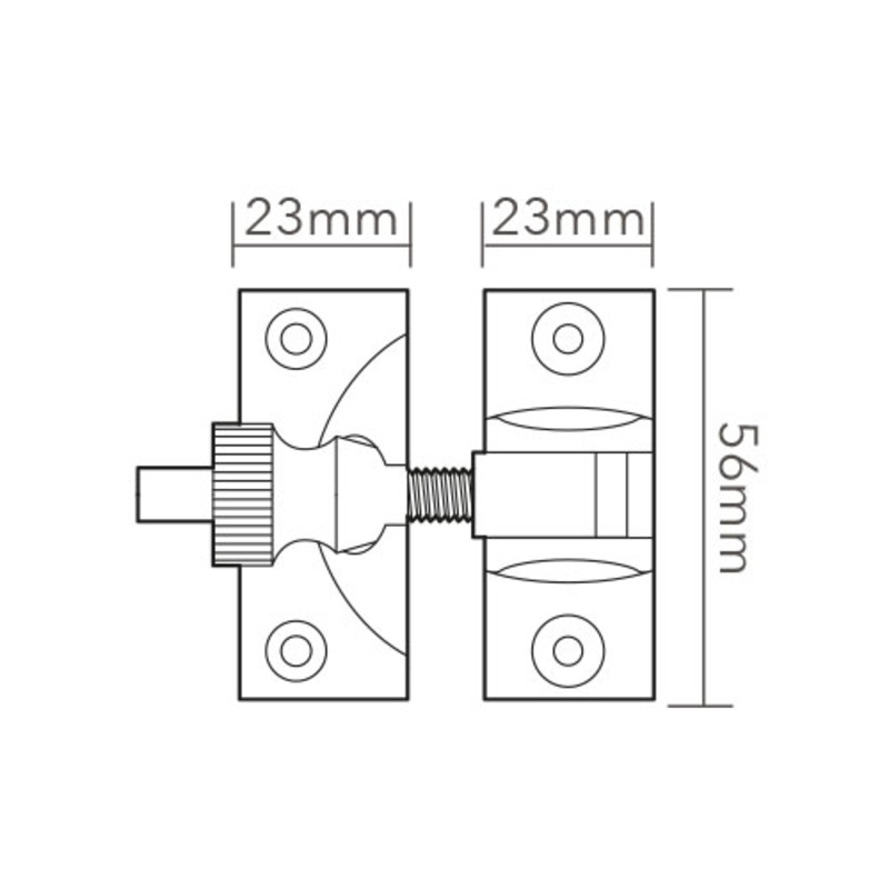 BFB Non-Locking Brighton Fastener