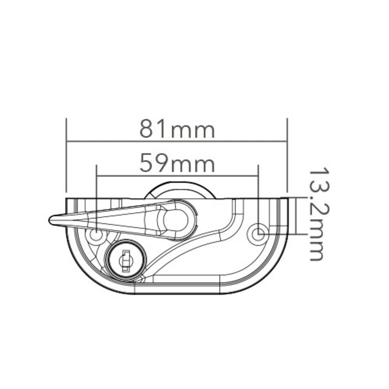 FFKL Locking Modern Fitch Fastener