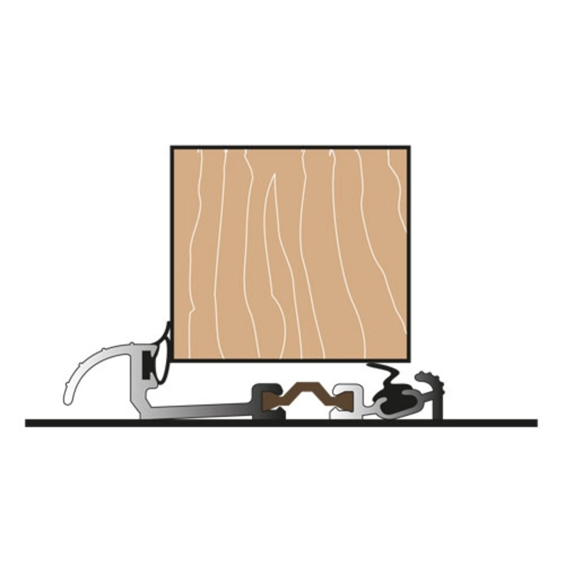 15/2TB Inward Opening Thermally Broken Threshold