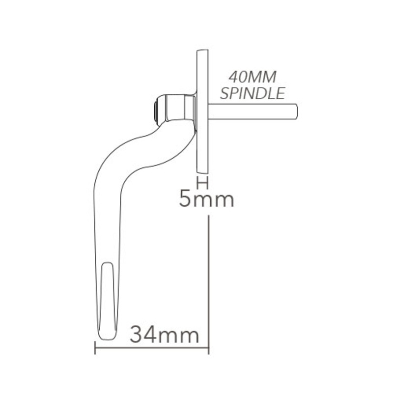 MTAIL Monkey Tail Espag Fastener