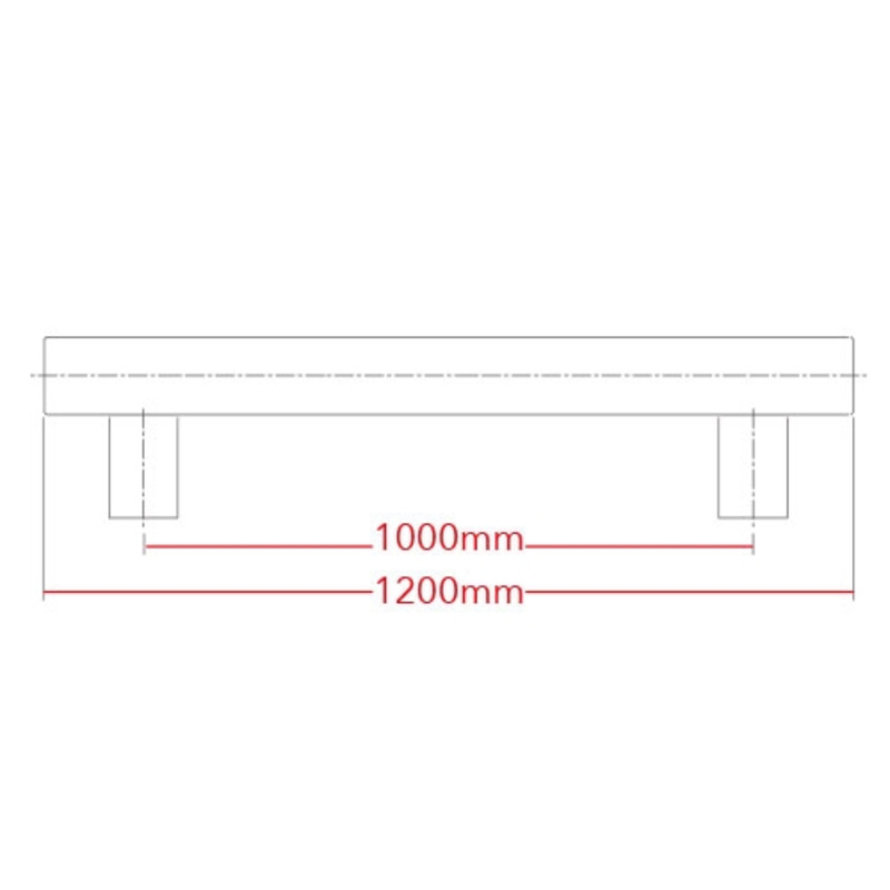 CON/BAR Concept T-Pull Bar Handle