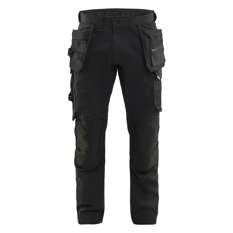 Blaklader 17501 Craftsman Trousers with Stretch Black - Select Size ...