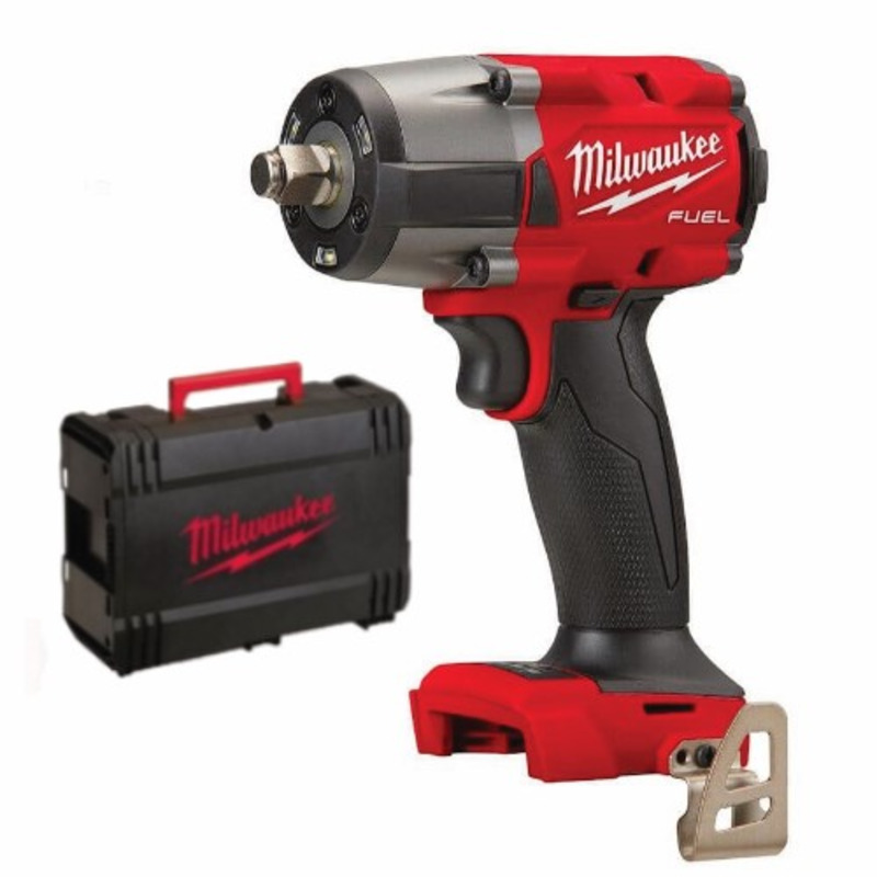 Milwaukee M18FMTIW2F12-0 18V Fuel GEN2 Mid-Torque 1/2'' Impact Wrench with  Frict