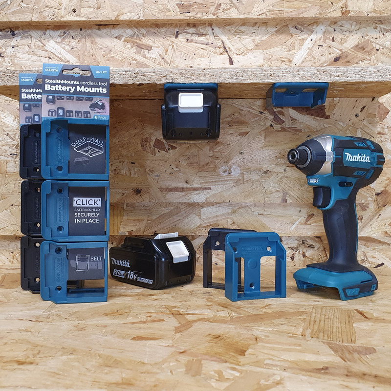 thumbnail image 2 of StealthMounts Milwaukee M18 Battery Holder For Packout System 2 of 11