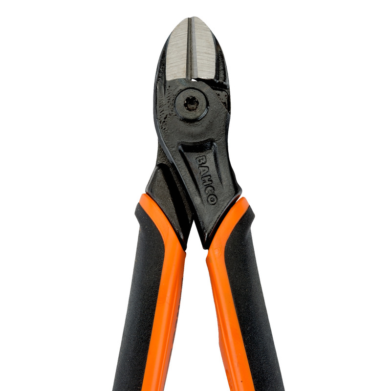 Bahco 2101G 180mm Ergo Side Cutting Pliers with Self Opening Dual-Component Handle