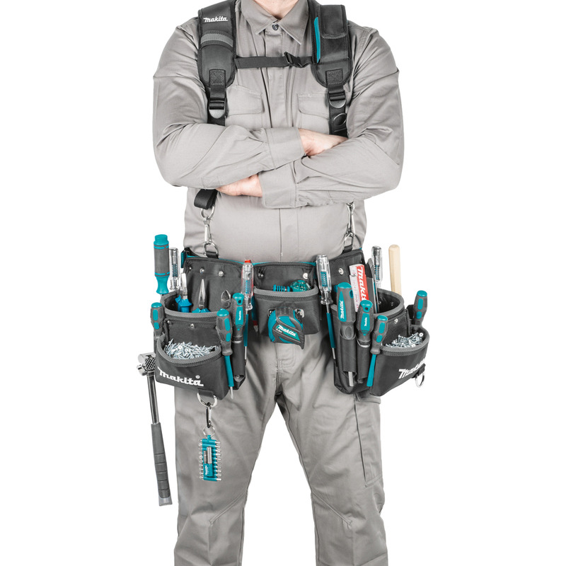 Makita E-15229 3 Pouch Tool Belt Set