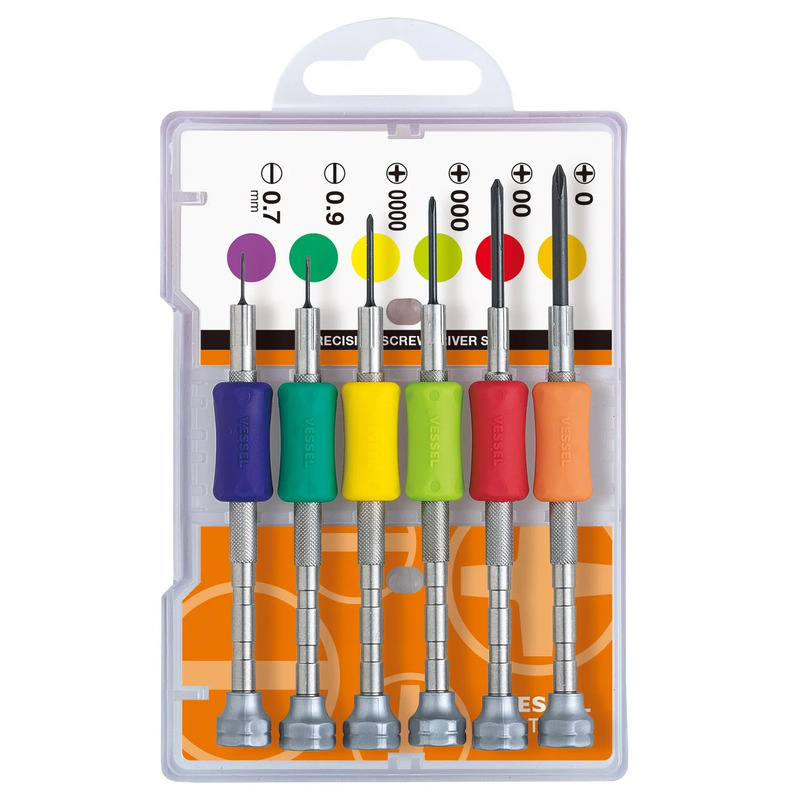 Vessel 6 Piece Precision Screwdriver Set TD-56S