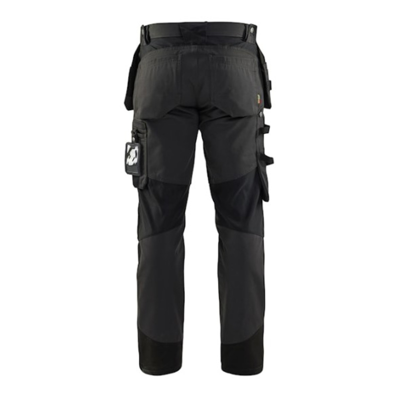 Blaklader 1554 Craftsman Trousers with Stretch Dark Grey/Black - Select Size