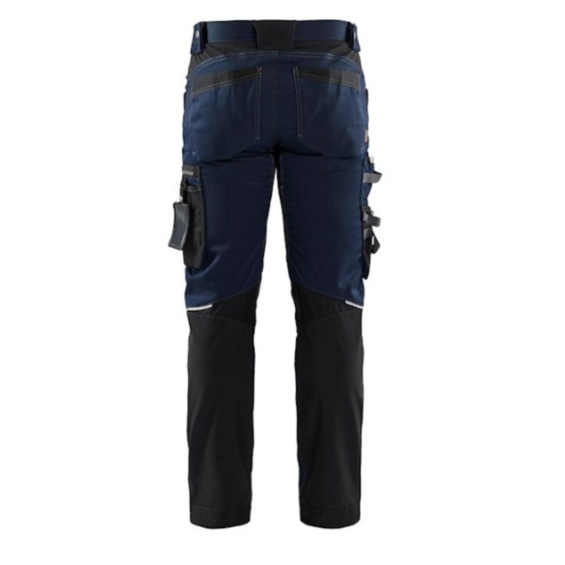 Blaklader 1799 Craftsman Trousers with Stretch Dark Navy/Black - Select Size 