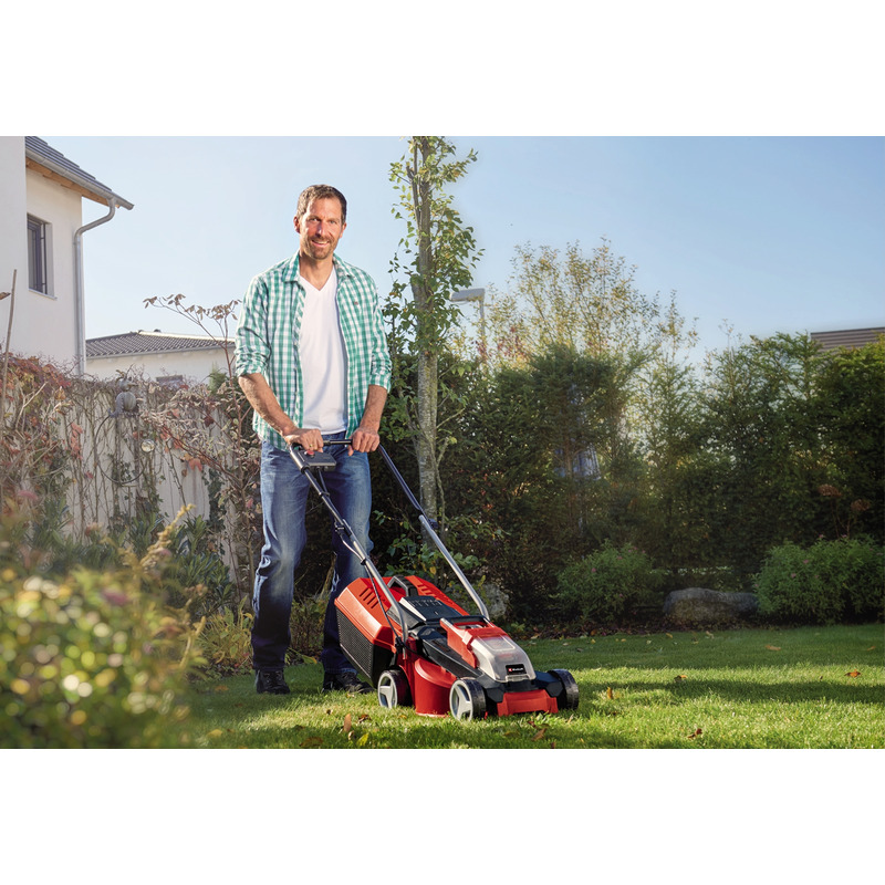 Einhell 3413155 GE-CM 18/30 18v Brushless 30cm Lawn Mower - 1 x 3.0ah Battery